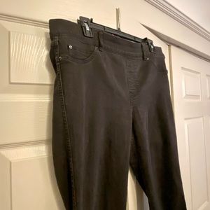 Spanx Black 5 Pocket Slim Skinny Ankle High Rise Jeans